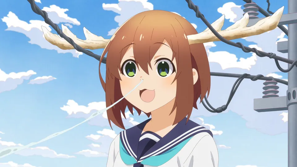 しかのこのこのここしたんたん 第1話 ガール・ミーツ・シカ